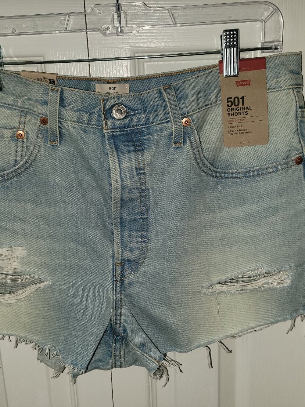 New, Levis 501 Size 31 High Rise Women's Jean Shorts